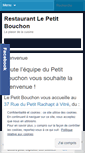 Mobile Screenshot of lepetitbouchon.com